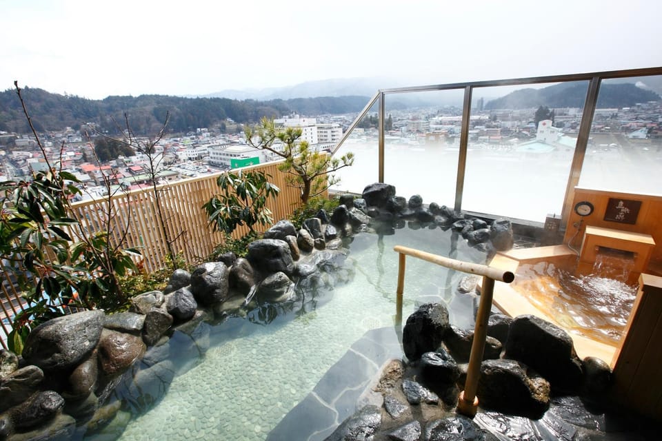City view, Mountain view, Open Air Bath