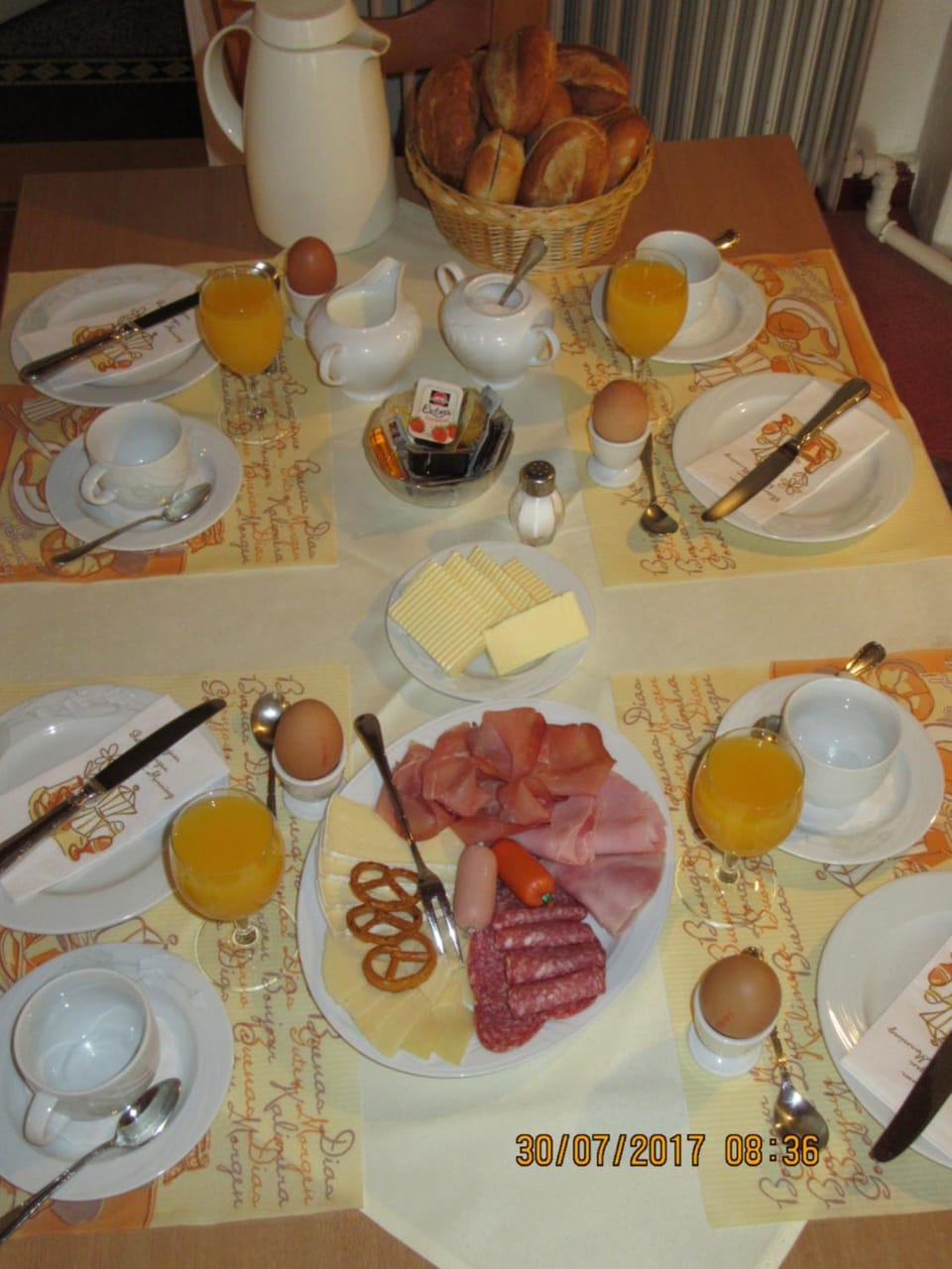 Continental breakfast