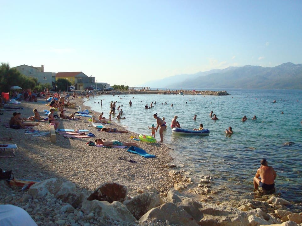 Natural landscape, Beach, Mountain view, Sea view