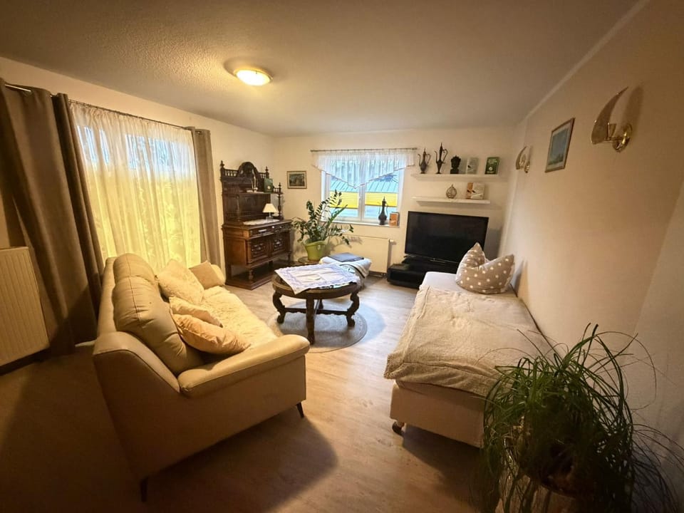Bed, TV and multimedia, Living room, Photo of the whole room, Seating area, Bedroom