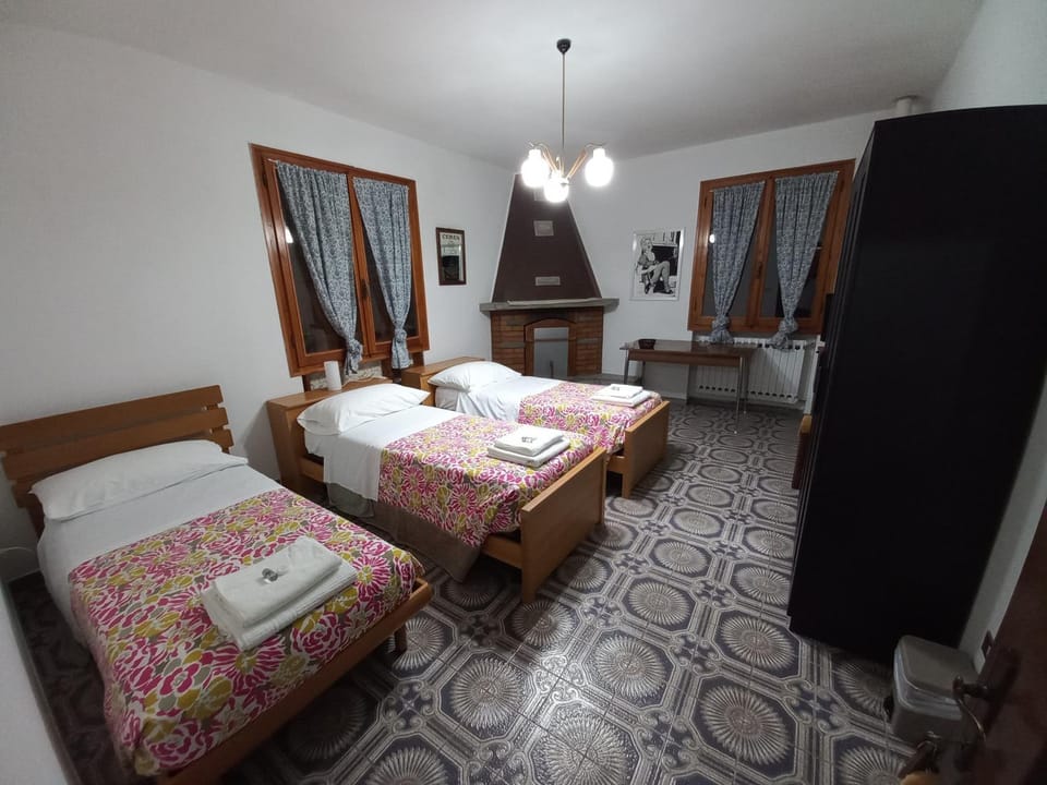 Bed, Photo of the whole room, Bedroom, towels, wardrobe