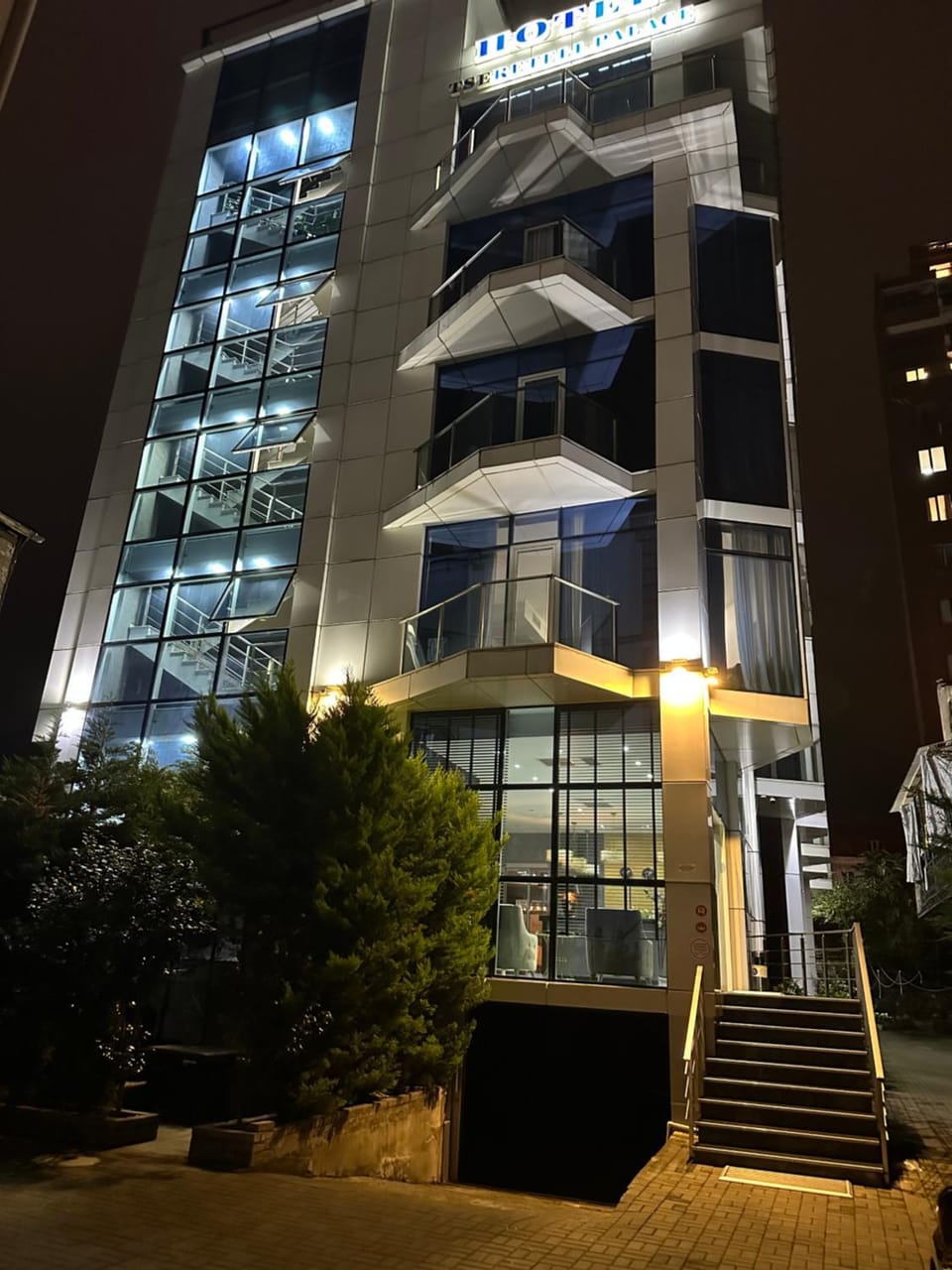 Property building, Night