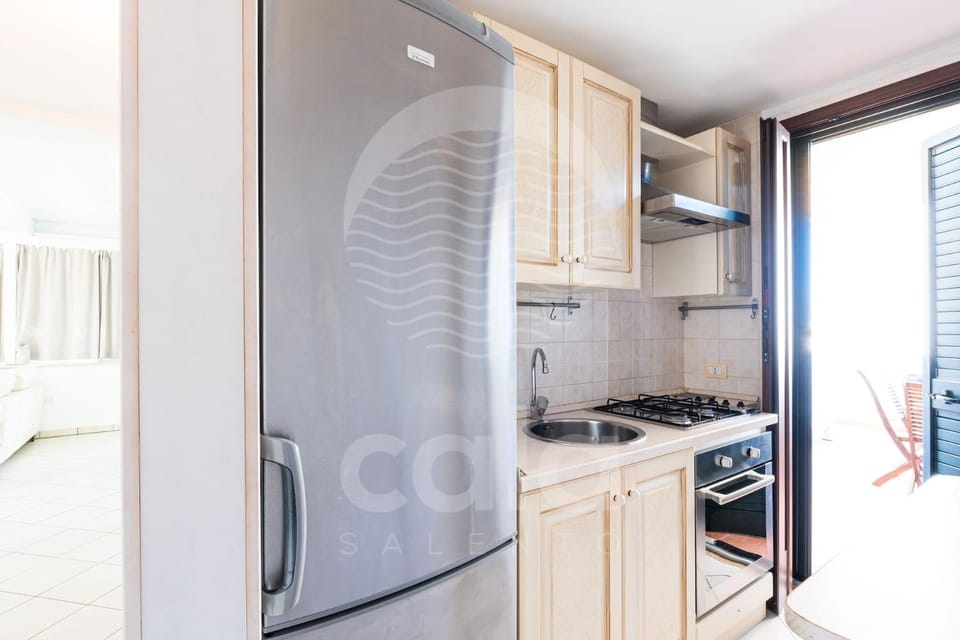 Kitchen or kitchenette, oven, stove