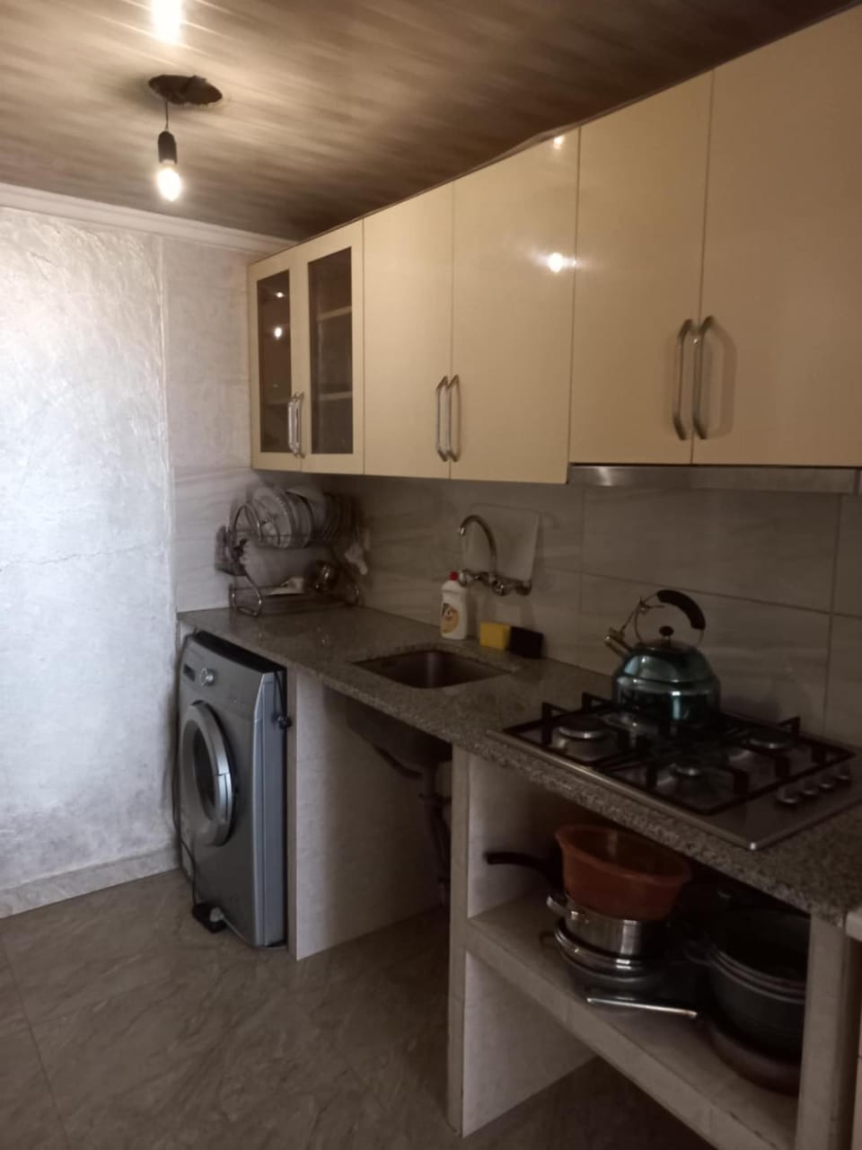 Kitchen or kitchenette, Parking, washing machine, dryer