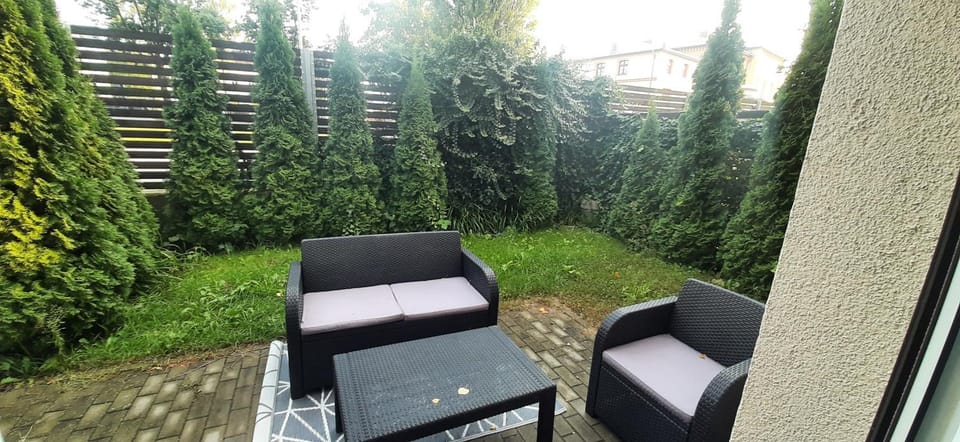 Przystań parking ogródek blisko jeziora i mariny dla jachtów Apartment in Poland