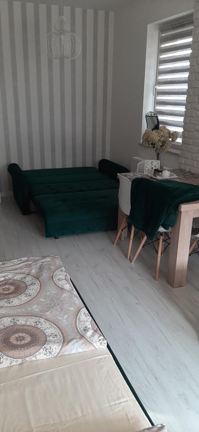 Przystań parking ogródek blisko jeziora i mariny dla jachtów Apartment in Poland