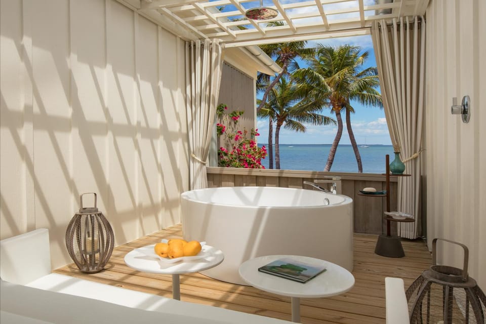 Shower, Patio, Balcony/Terrace, Sea view, Open Air Bath