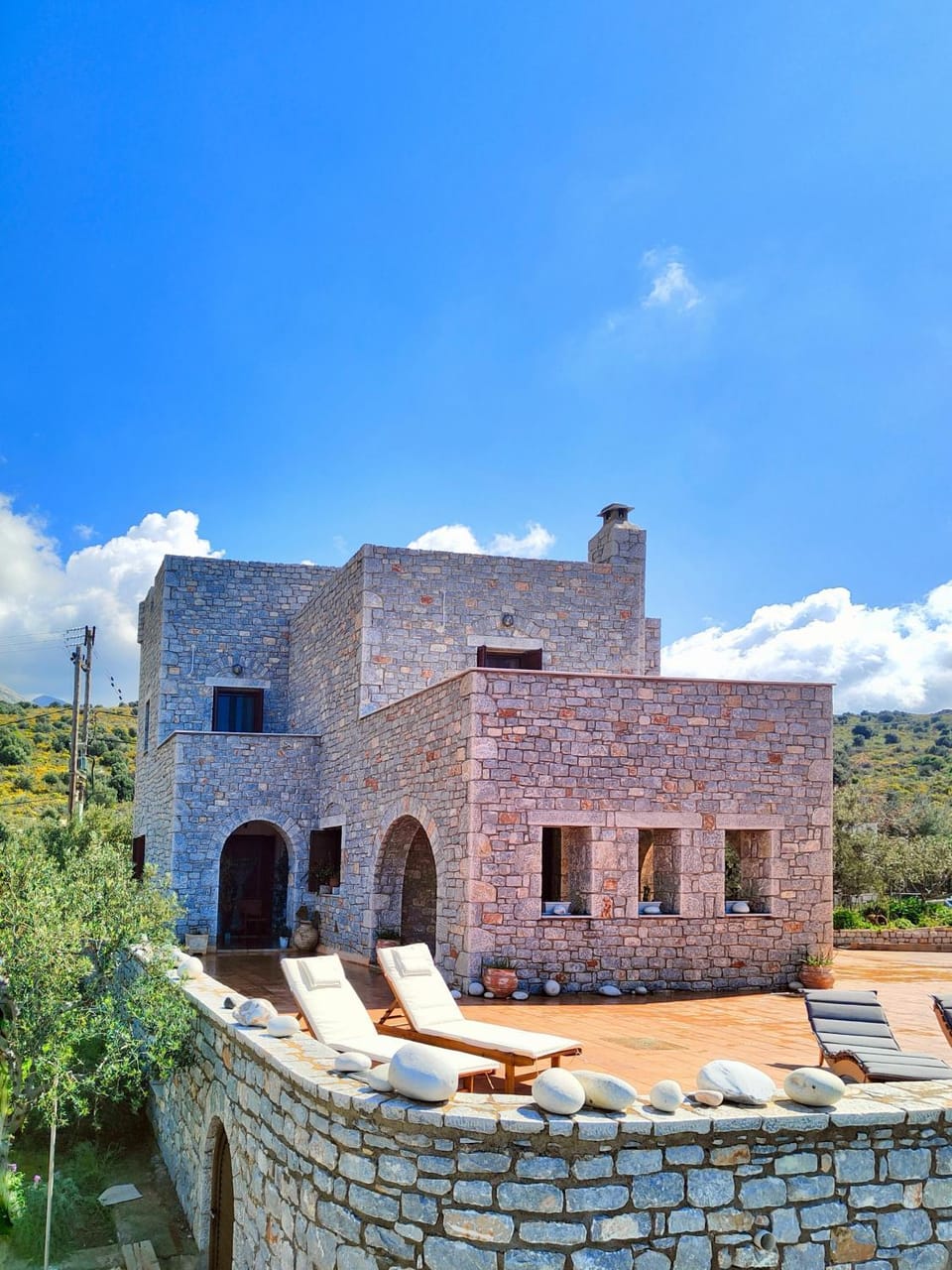 Property building, sunbed