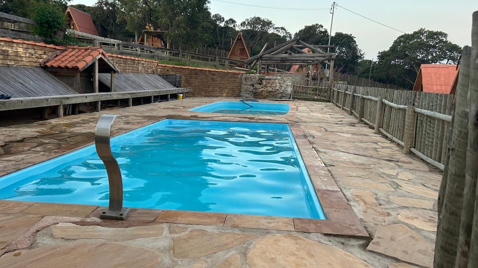 Chalés e Camping do Robinho 1 Bed and Breakfast in State of São Paulo