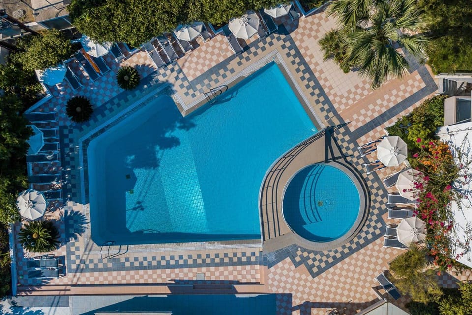 Bird's eye view, Pool view, Swimming pool