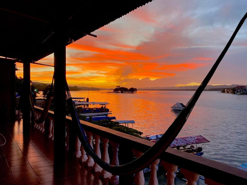 Natural landscape, Balcony/Terrace, Sunrise