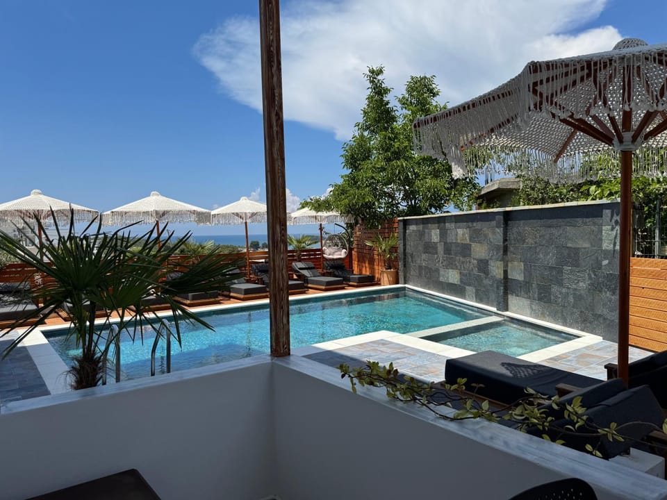 Day, Pool view, Swimming pool, sunbed