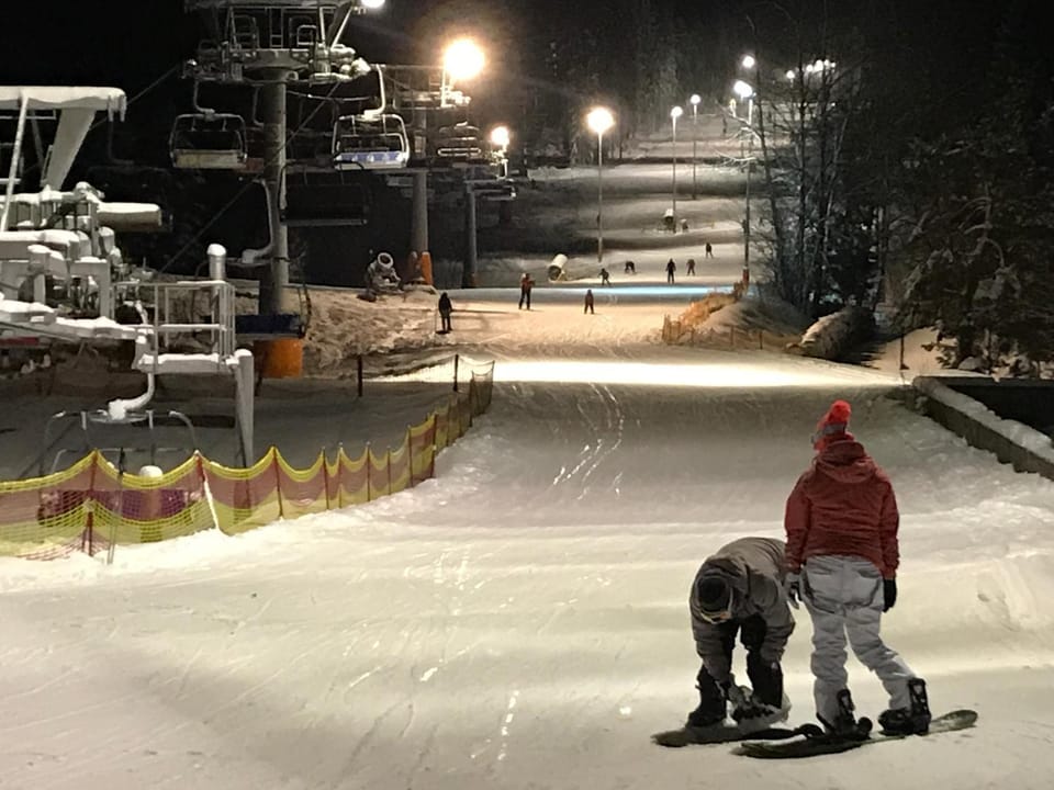 Skiing