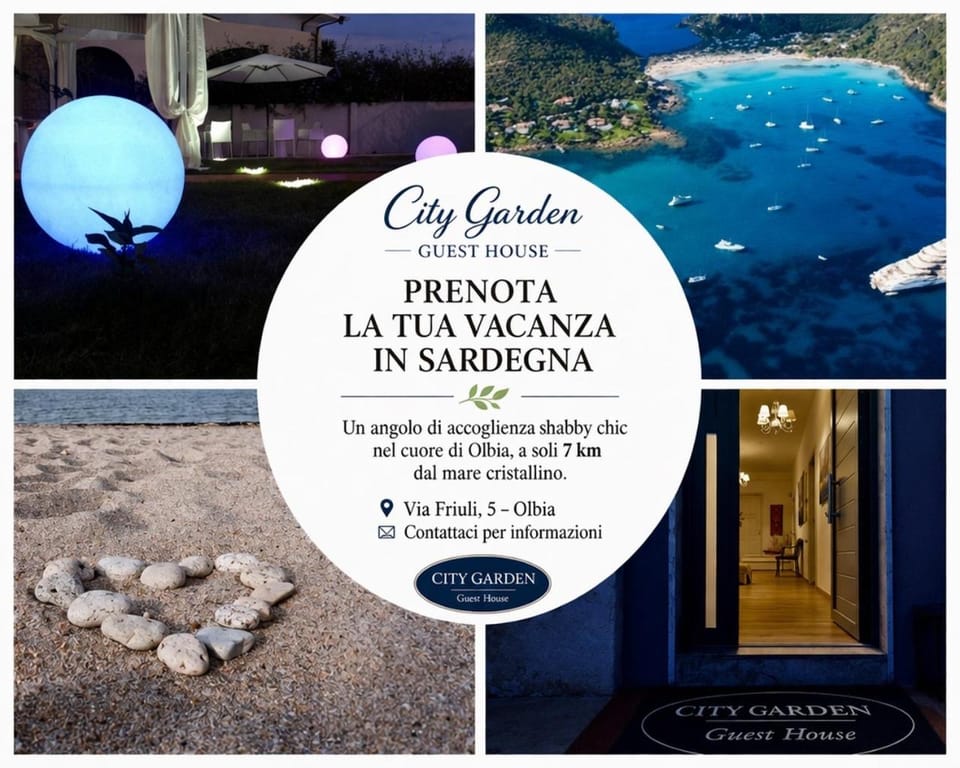 City Garden Guest House Bed and Breakfast in Olbia