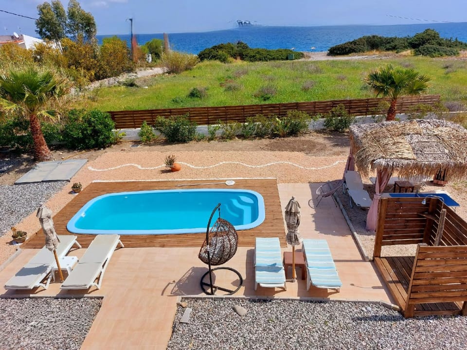 Gennadi Serenity House- beachfront villa with pool Villa in Rhodes, Greece