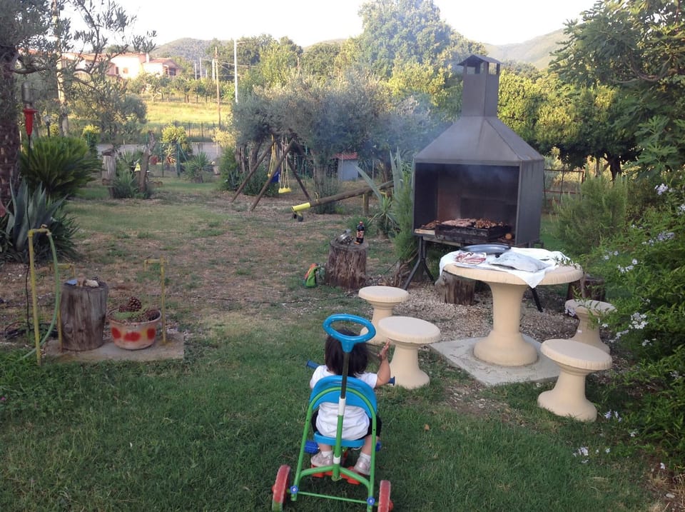 BBQ facilities, Children play ground, Garden