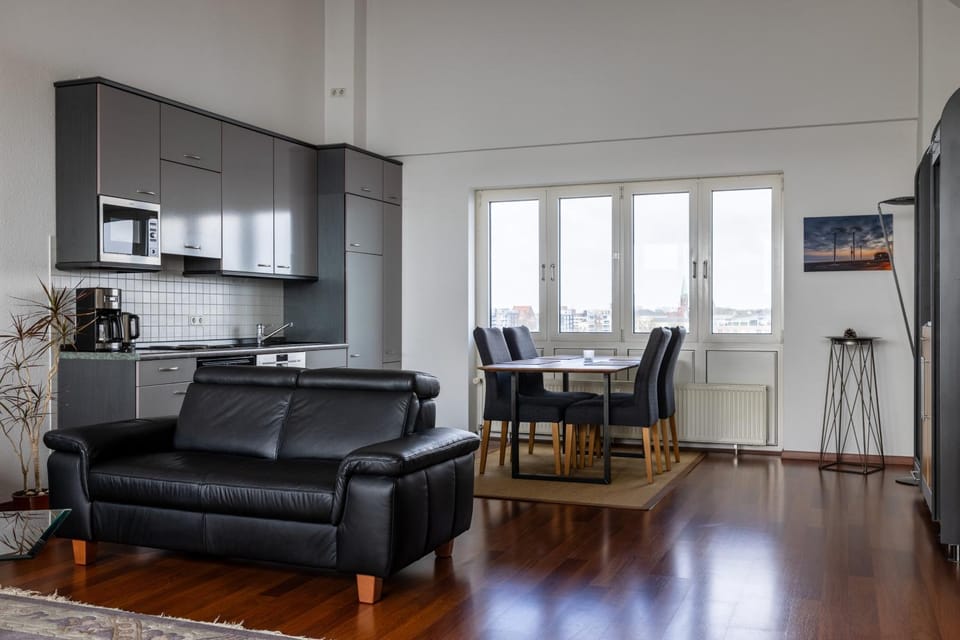 Exklusives Penthouse am Südstrand mit Dachterrasse & Meerblick Wohnung 37 Apartment in Wilhelmshaven