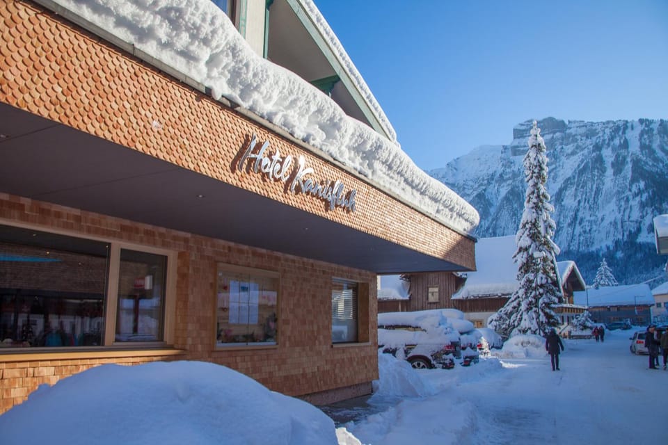 Property building, Winter