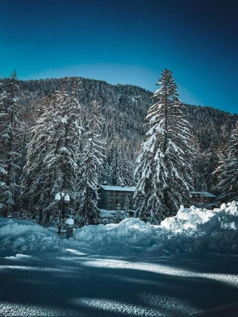 Day, Natural landscape, Winter, Mountain view