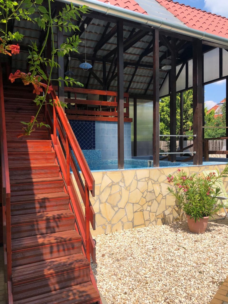 Patio, Facade/entrance, Swimming pool