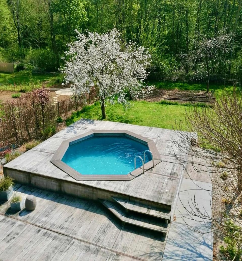 Garden, Garden view, Pool view, Swimming pool, Open Air Bath