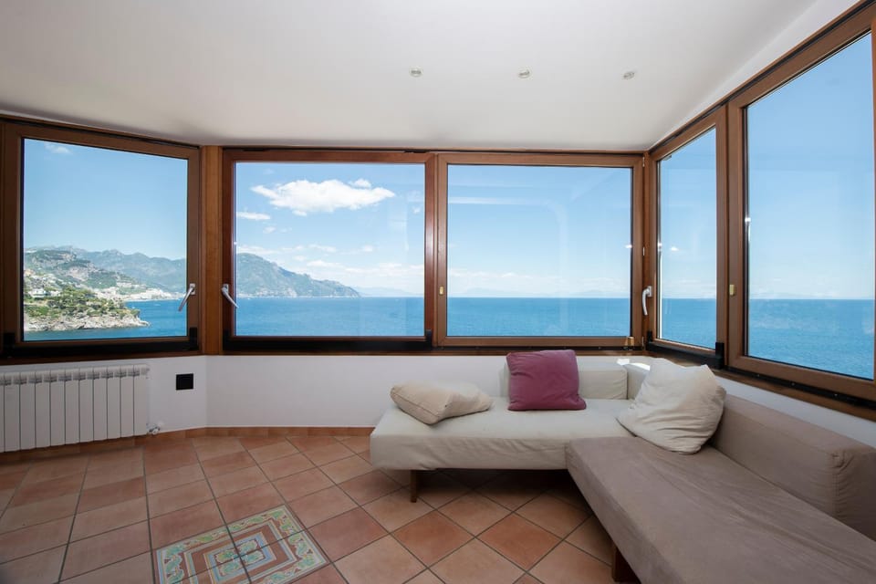 Natural landscape, Living room, Sea view