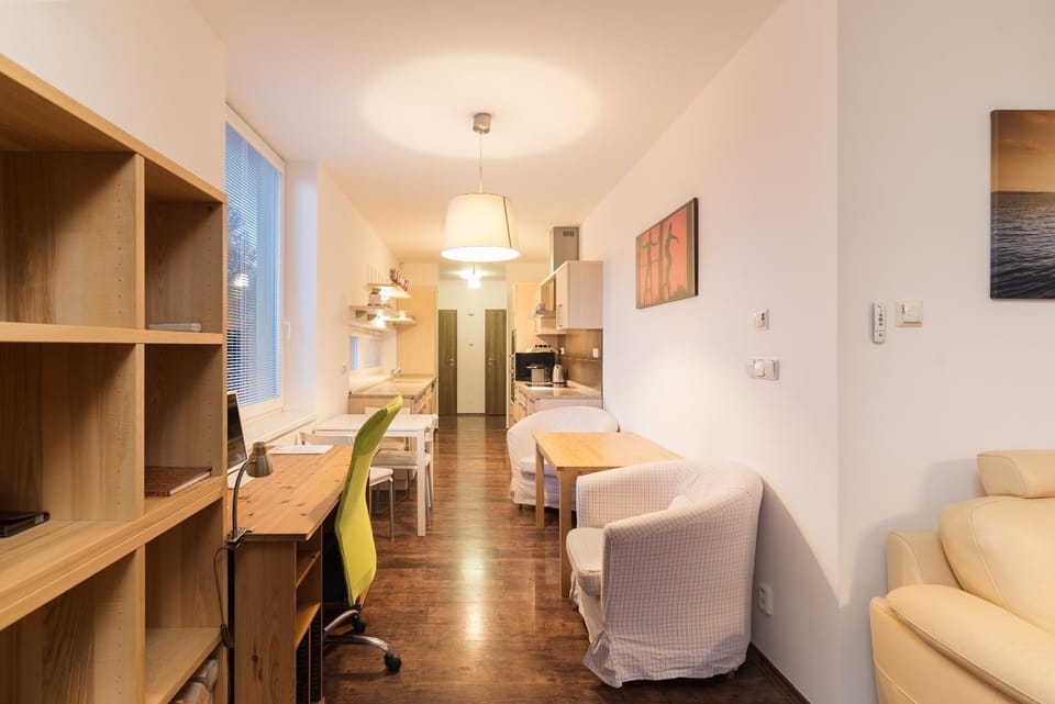 Kitchen or kitchenette, Living room, Area and facilities