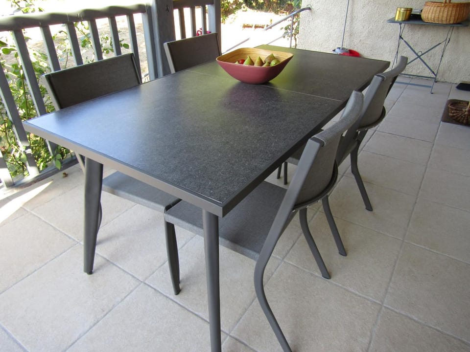 Property building, Patio