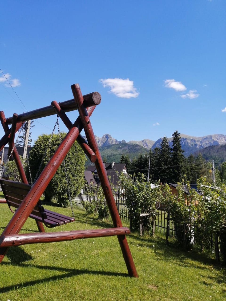 Garden, Mountain view