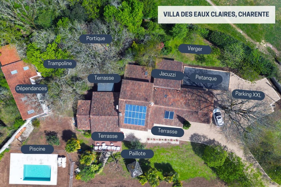 Villa-des-eaux Claires Villa in Angoulême