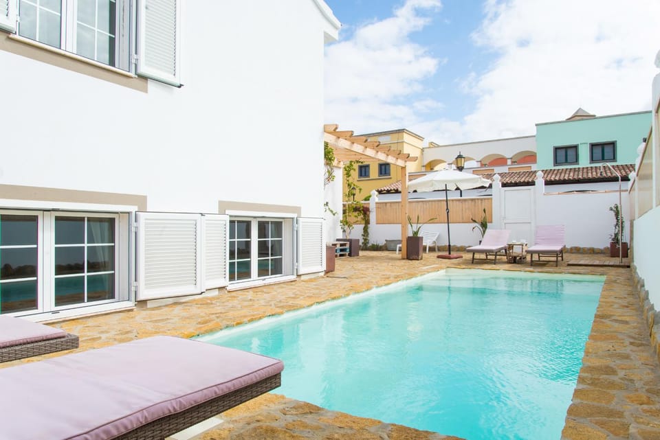 Property building, Pool view, Swimming pool