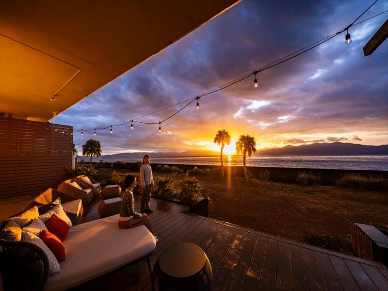 Natural landscape, View (from property/room), Balcony/Terrace, Sea view, Sunrise, Sunset