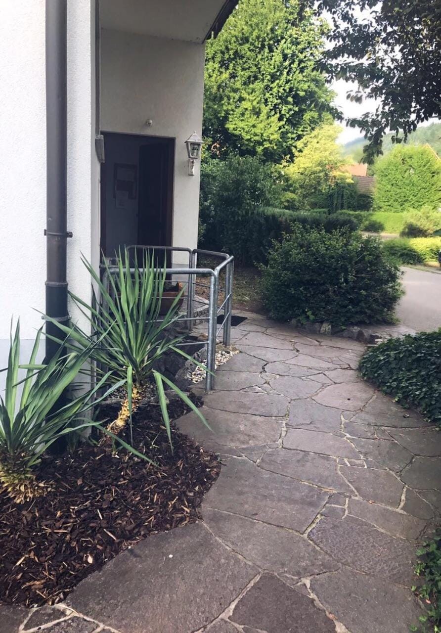 Property building, Facade/entrance, Spring, Day, Summer, Garden, On site