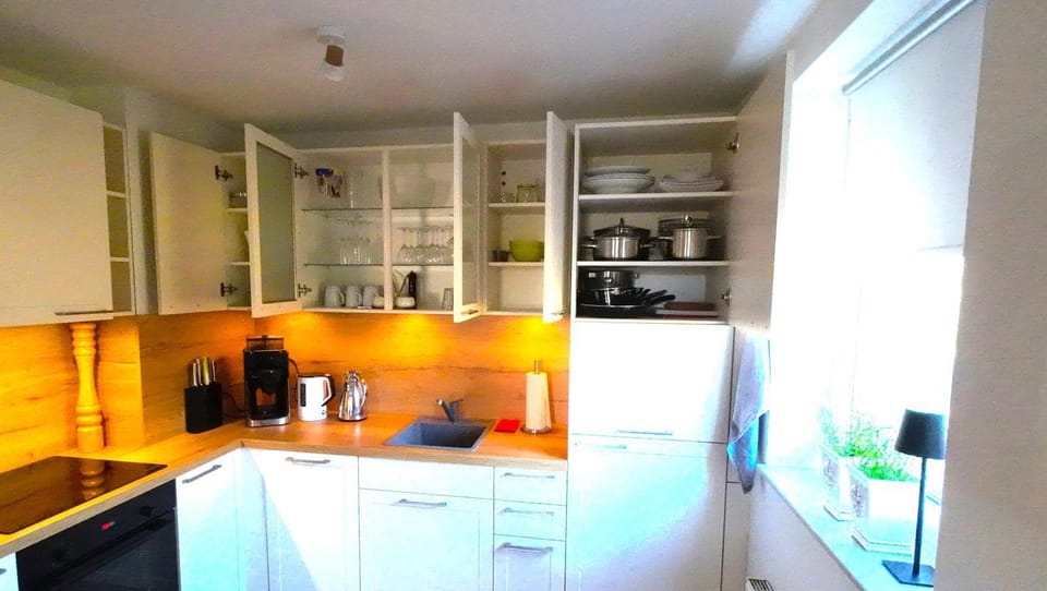 Kitchen or kitchenette, Dining area, dishwasher, toaster