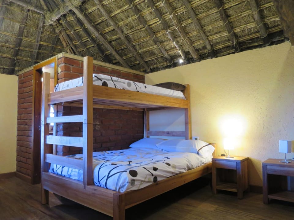 Photo of the whole room, bunk bed