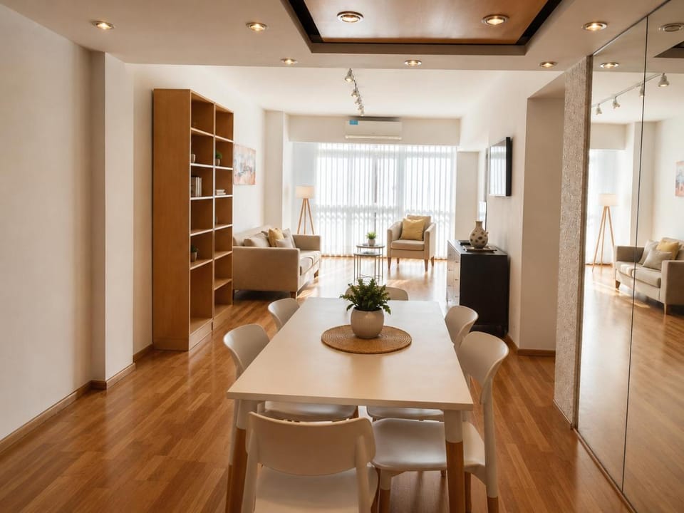 Living room, Dining area