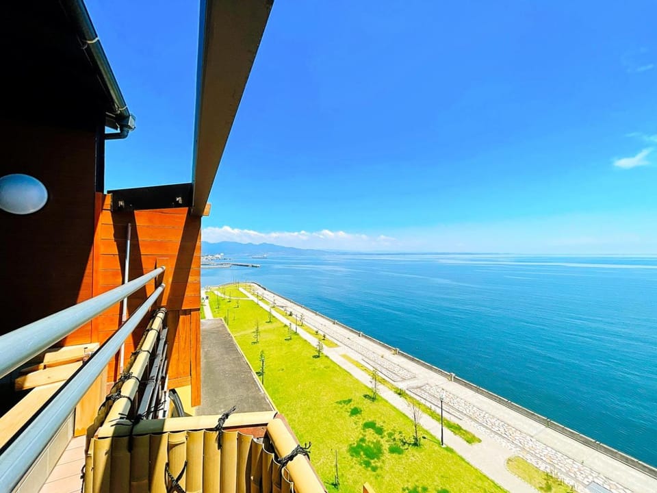 Hot Spring Bath, Sea view