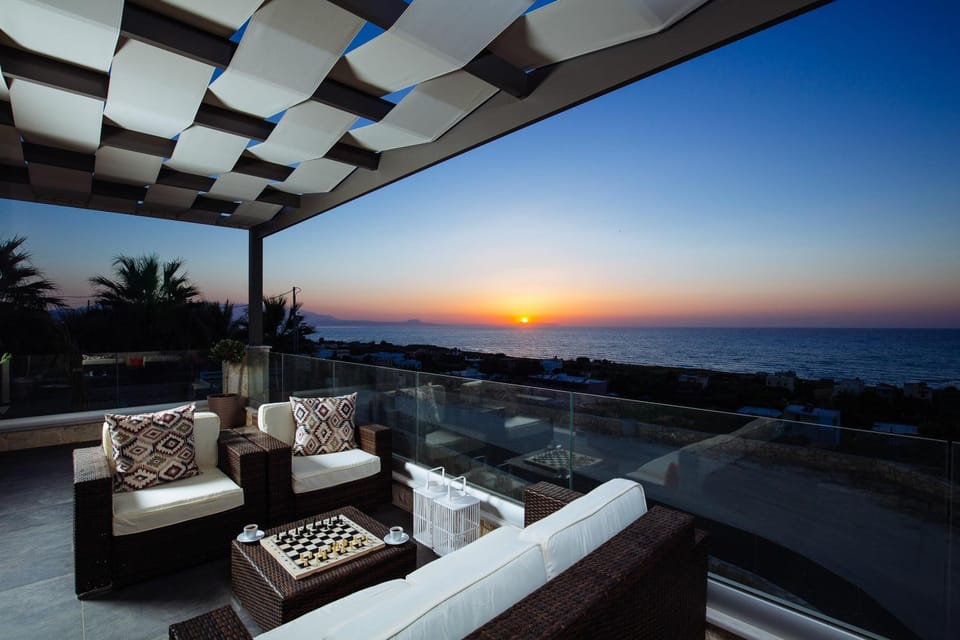 City view, Sea view, Street view, Sunset