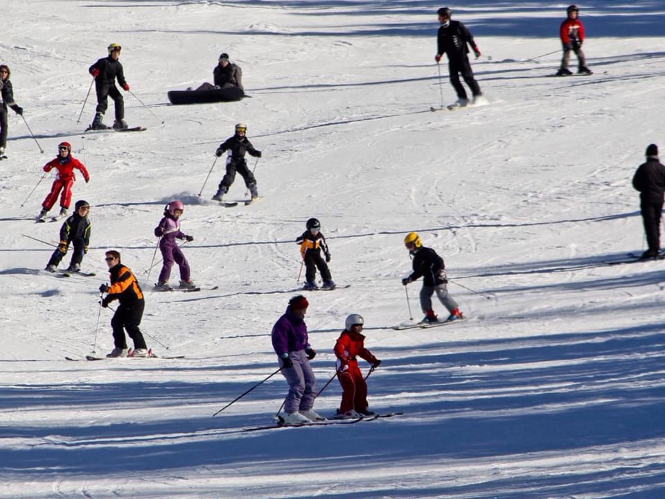 Winter, Ski School, Skiing