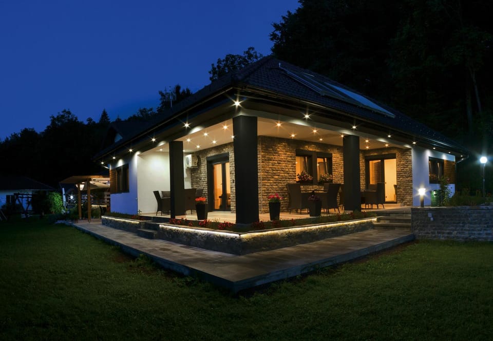 Property building, Night