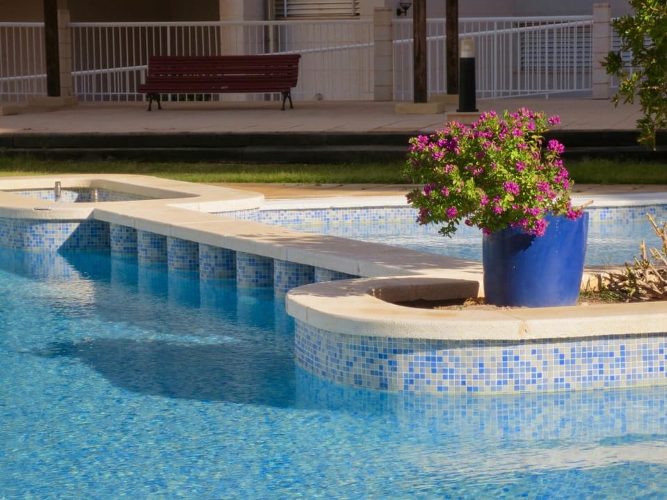 Decorative detail, Swimming pool