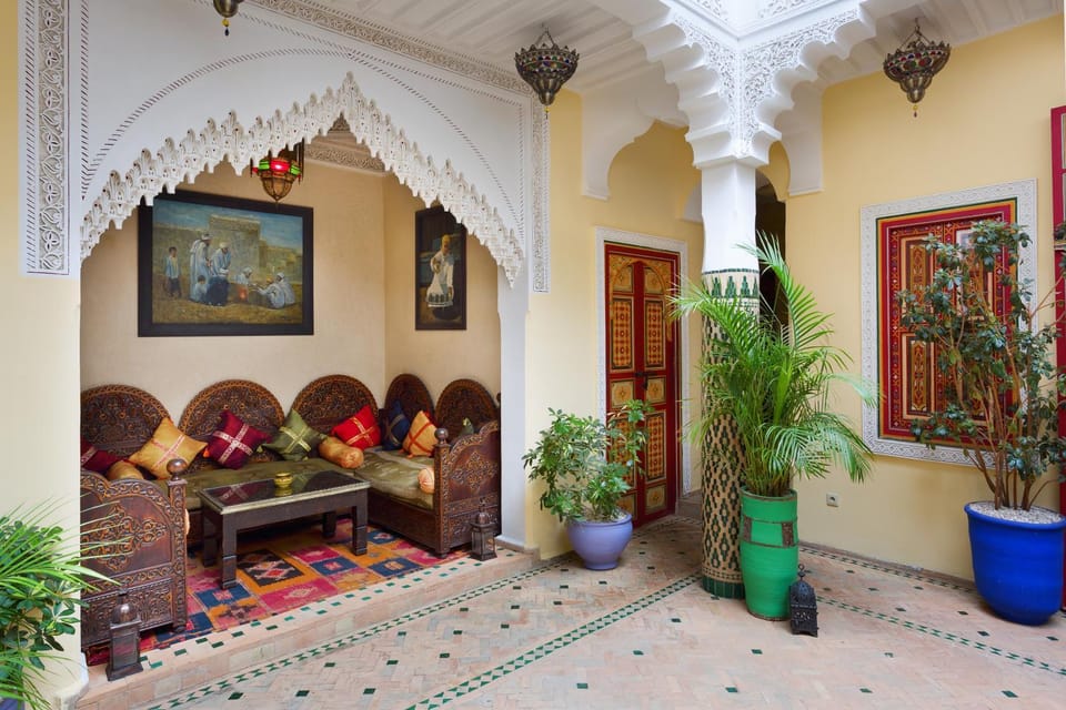 Patio, Lobby or reception