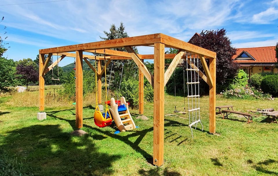 Children play ground, Garden, Kids's club