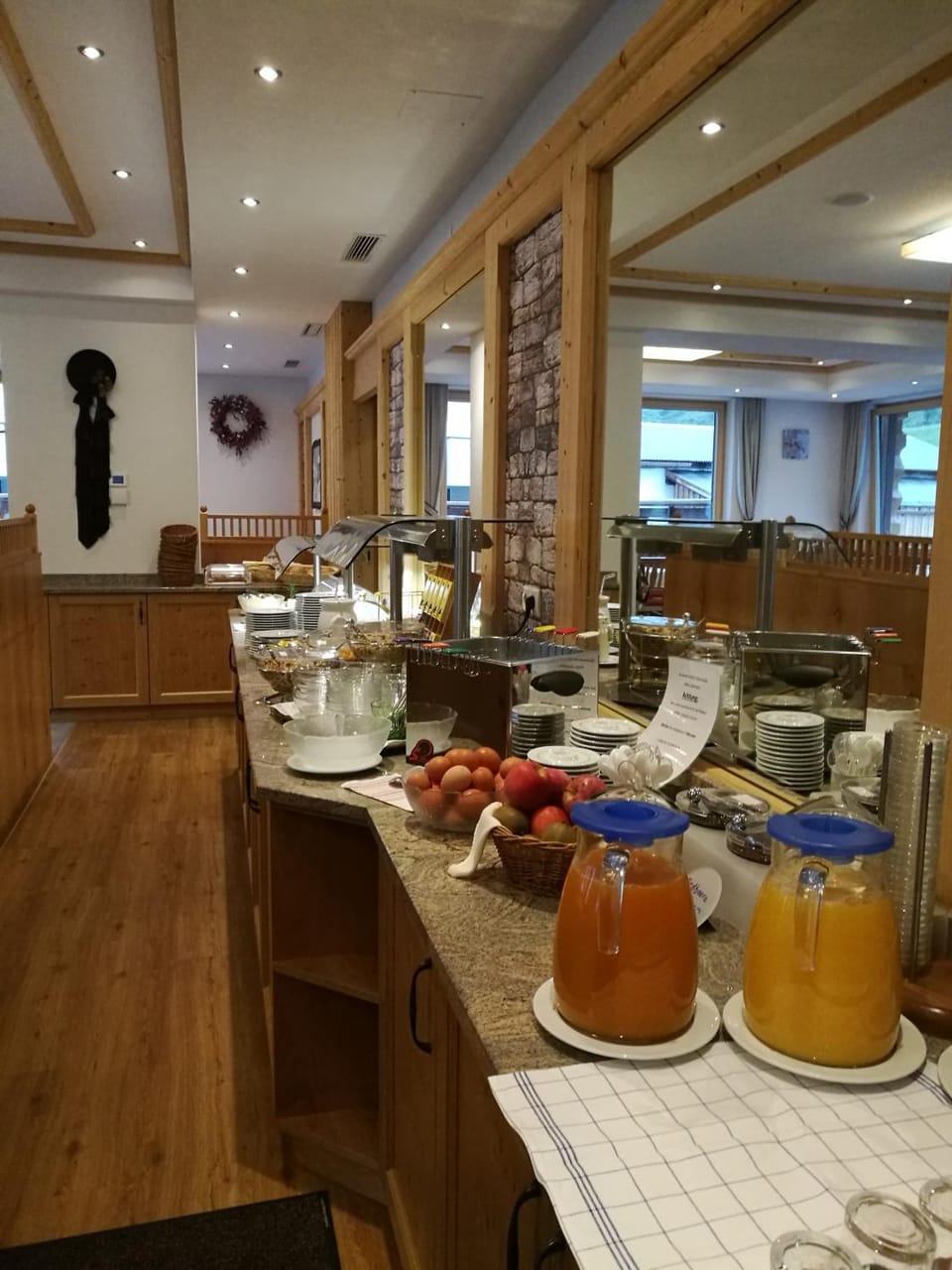 Buffet breakfast