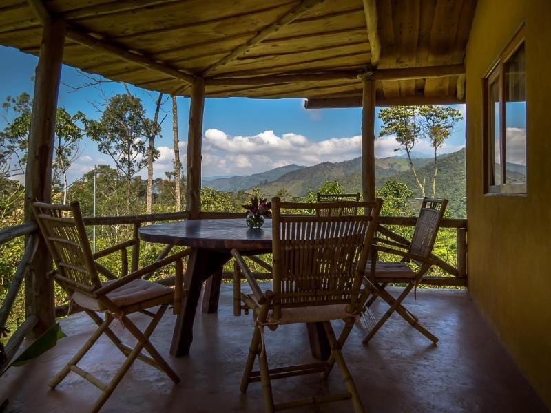 Patio, Natural landscape, View (from property/room), Dining area, Mountain view