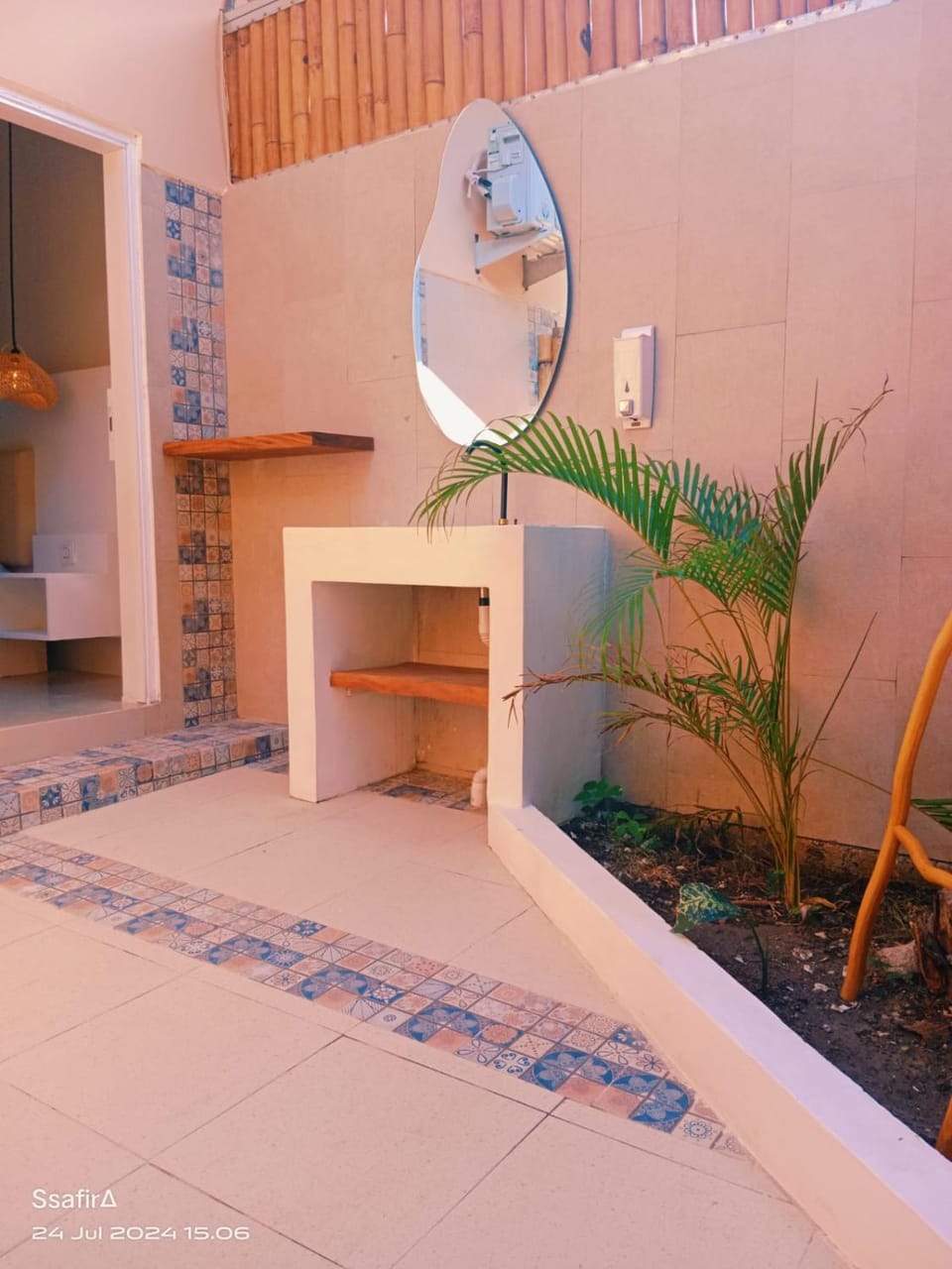 Bathroom, Open Air Bath