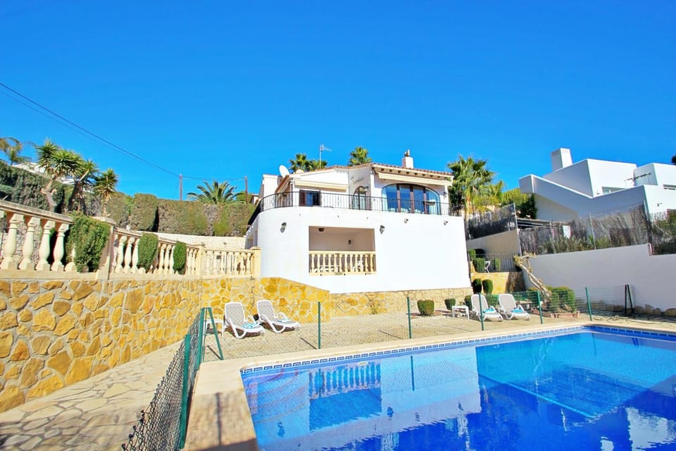 Droomland - sea view villa with private pool in Moraira Villa in Marina Alta