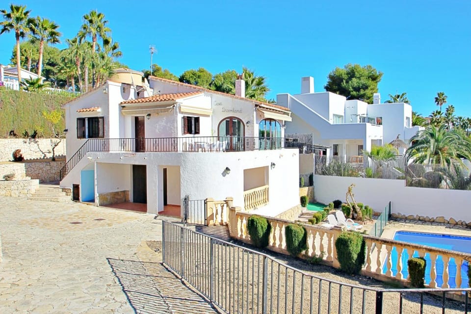 Droomland - sea view villa with private pool in Moraira Villa in Marina Alta