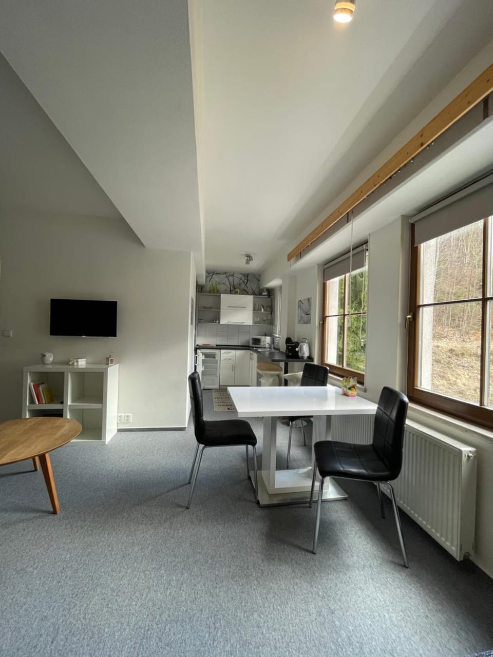 Kitchen or kitchenette, Living room