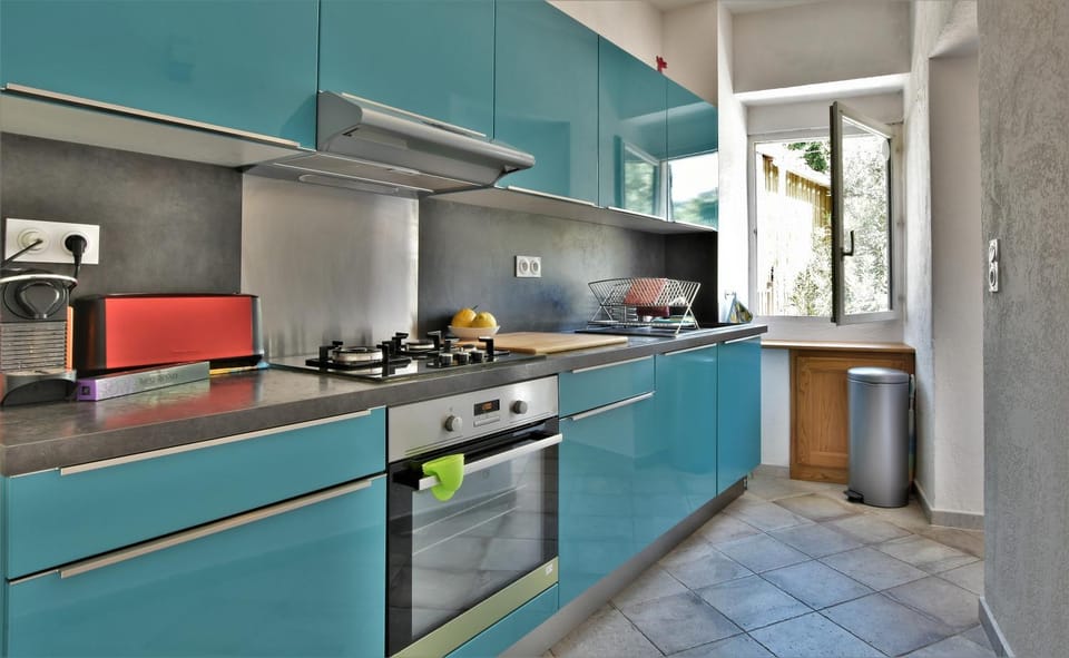 Kitchen or kitchenette, minibar, pet friendly, stove, toaster